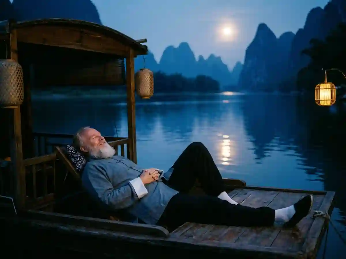 Traditional Chinese meditation music instruments in a contemplative, peaceful setting