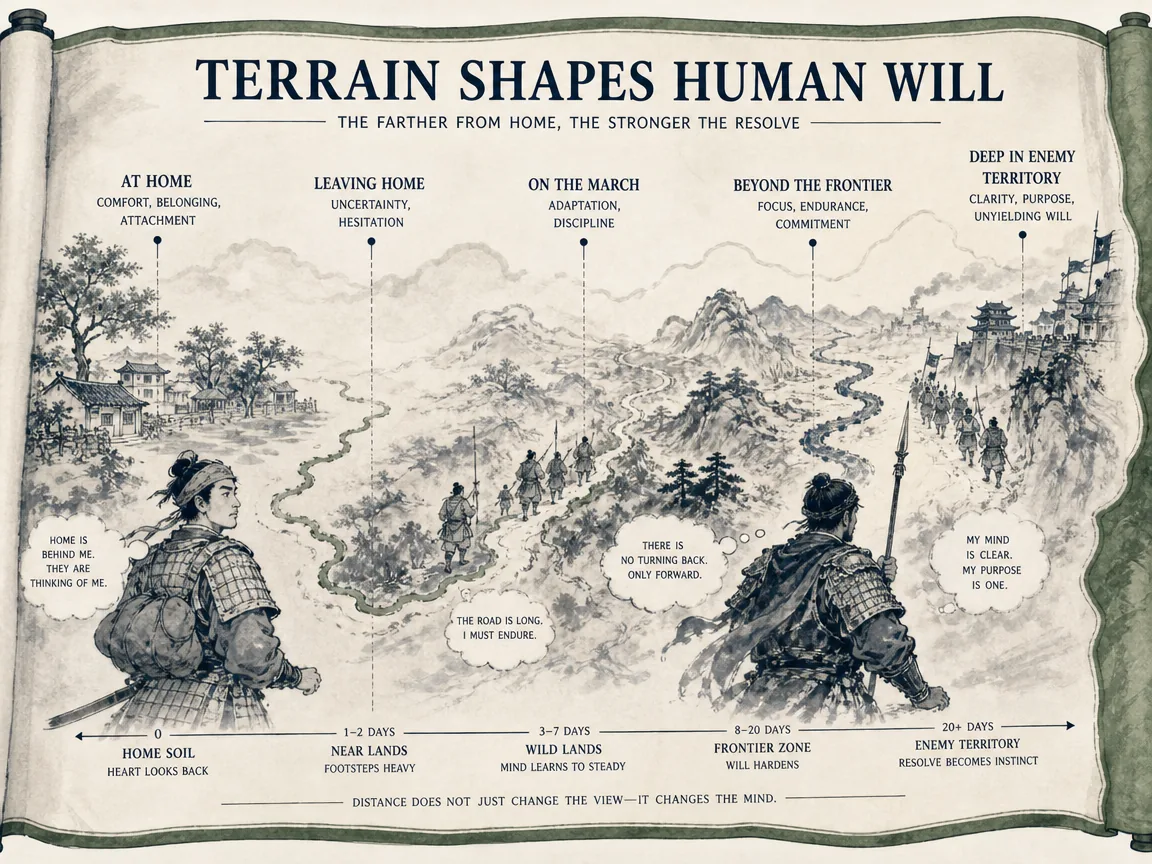 mythical metaphor of military synergy, an ancient dragon-snake gliding smoothly in a dynamic loop, when touched at the head its tail swiftly strikes in contemporary literati Chinese ink cartoon style with Prussian blue ink wash, sage green accents, and Xuan paper negative space, illustrating the shuai-jan serpent: seamless reaction, embodying 常山之蛇灵动盘旋于云石之间，击其首则尾至，击其尾则首至，军阵呼应犹如浑然天成的一体生命 on ChiDestiny
