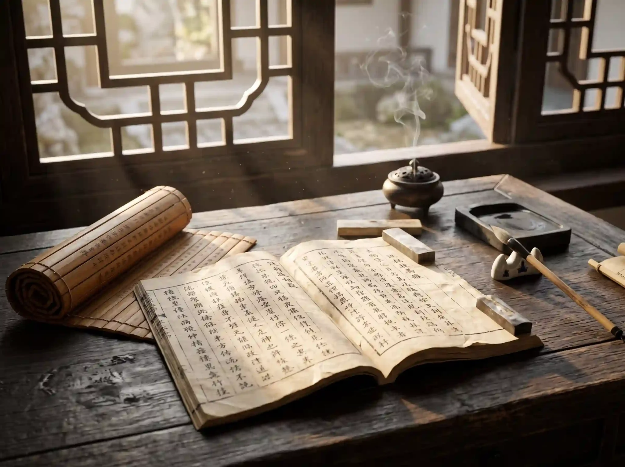 Daoist sages and classical Chinese philosophical texts guiding modern mindful living